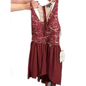 NWT Sequin Hearts Formal Romper